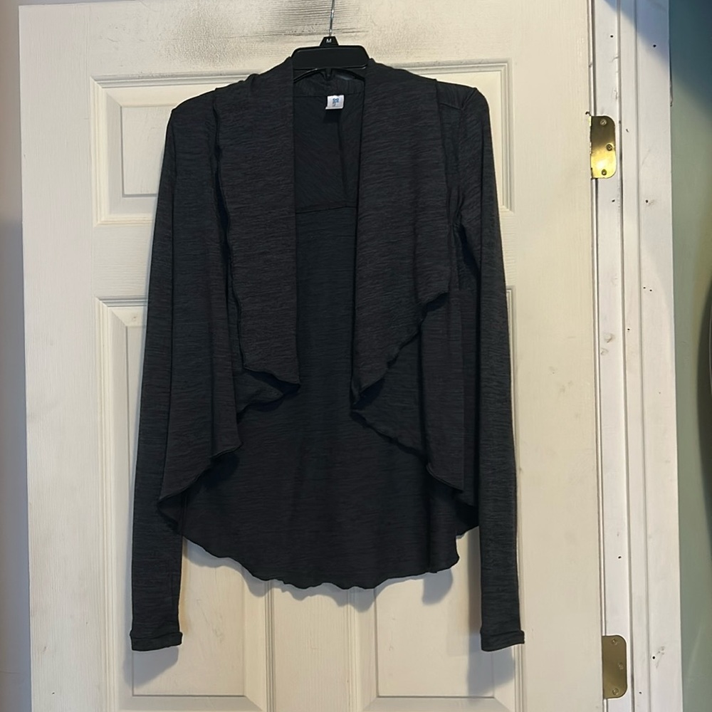 Actra Waterfall Cardigan Size Small Blue